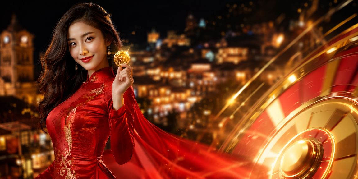 Người chơi thử vận may với roulette tại Sapa